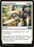 Inspired Charge (M19-015)  - Core Set 2019