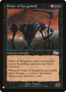 Order of Yawgmoth (LIST-USG-144)  - The List
