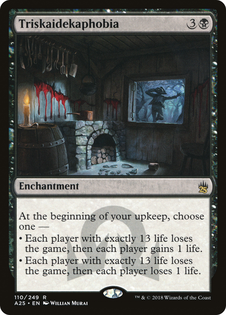 Triskaidekaphobia (A25-110)  Foil - Masters 25