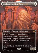Arahbo, the First Fang (Borderless) (FDN-294) - Foundations (Borderless) Foil