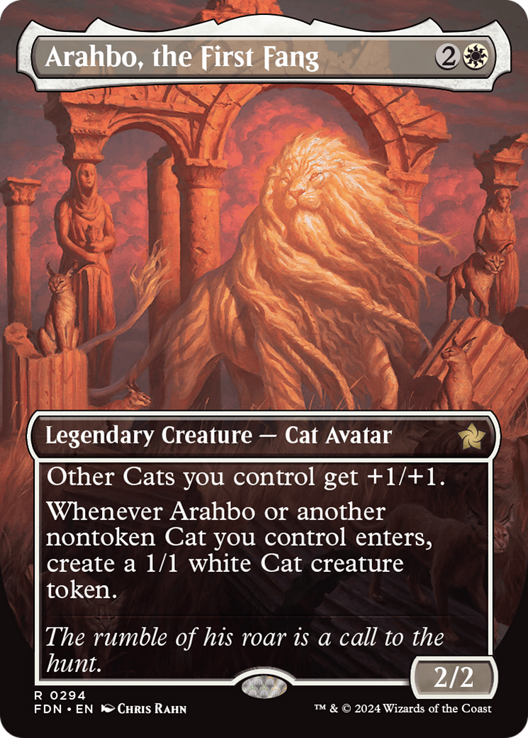 Arahbo, the First Fang (FDN-294)  - Foundations (Borderless)