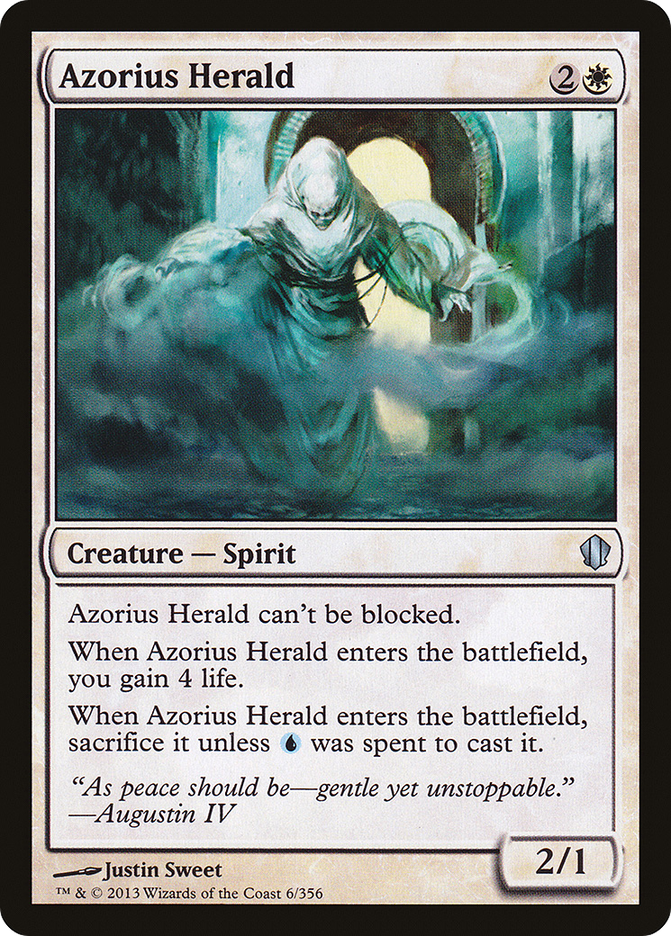 Azorius Herald (C13-006)  - Commander 2013