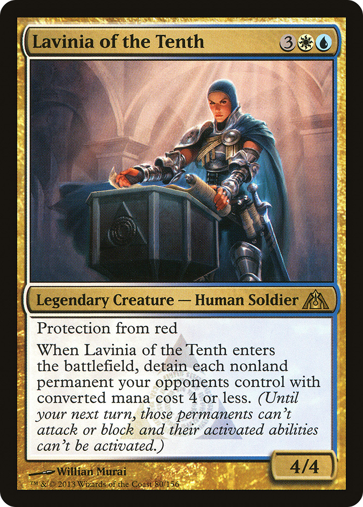 Lavinia of the Tenth (DGM-080)  Foil - Dragon's Maze