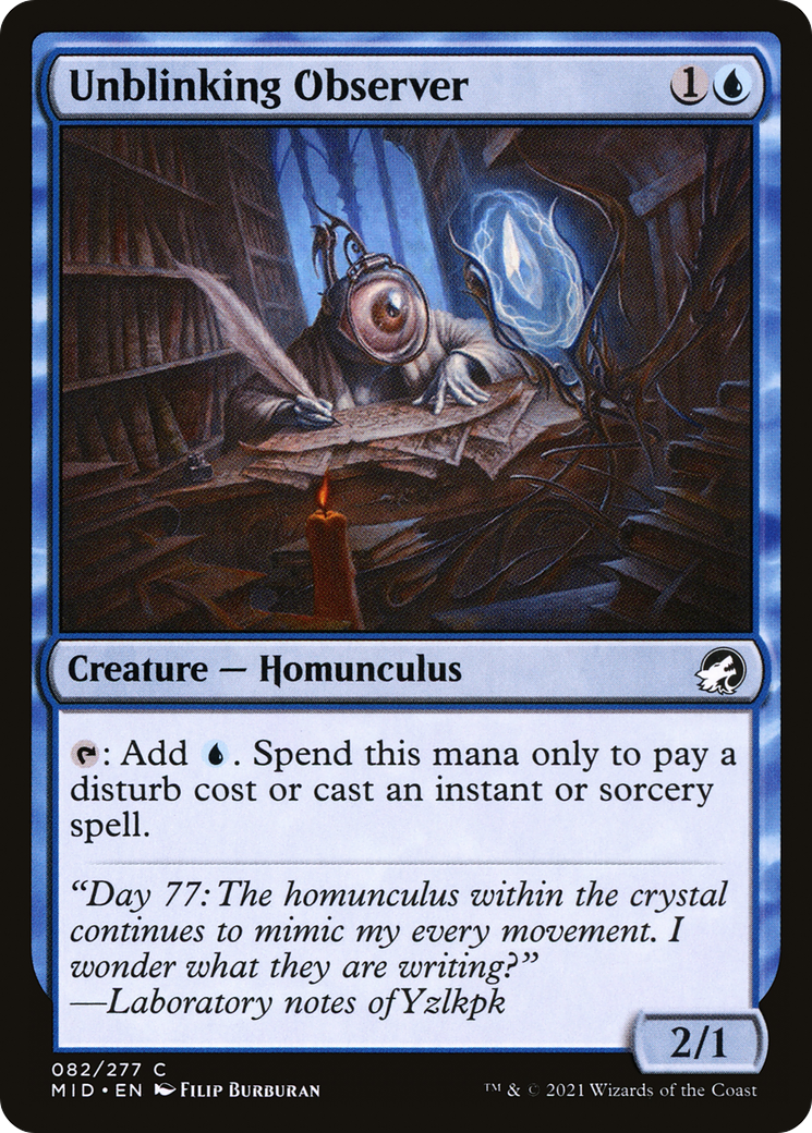 Unblinking Observer (MID-082)  - Innistrad: Midnight Hunt