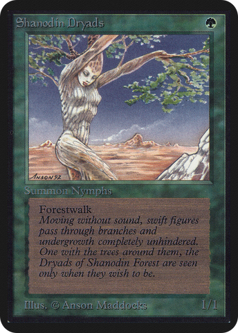 Shanodin Dryads (LEA-)  - Limited Edition Alpha
