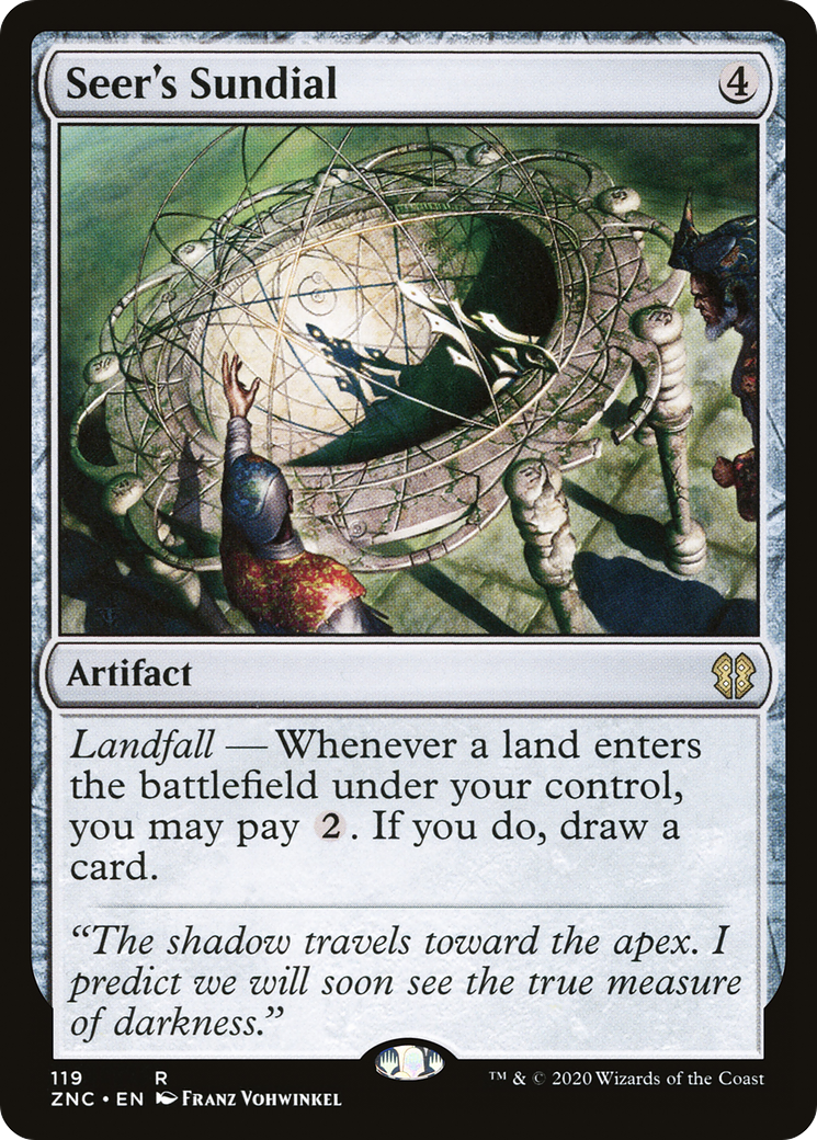 Seer's Sundial (ZNC-119)  - Zendikar Rising Commander