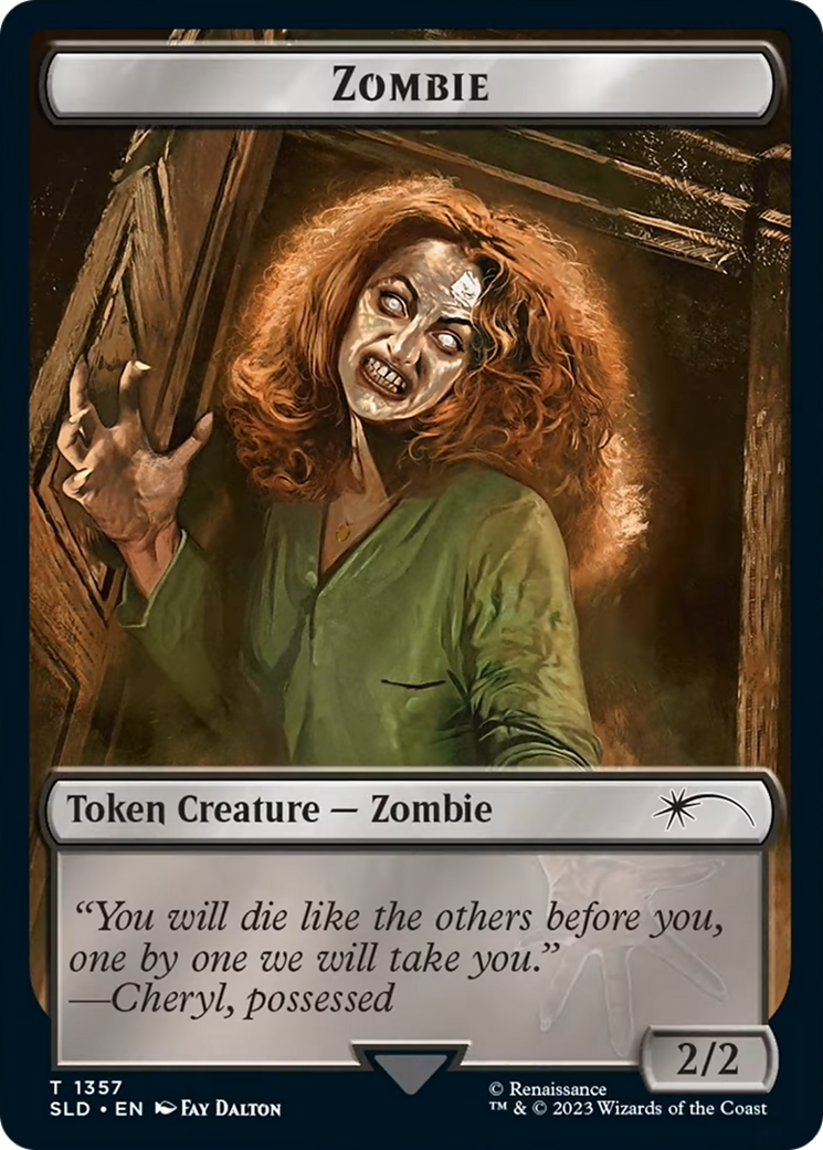 Zombie Token (SLD-1357)  - Secret Lair Drop