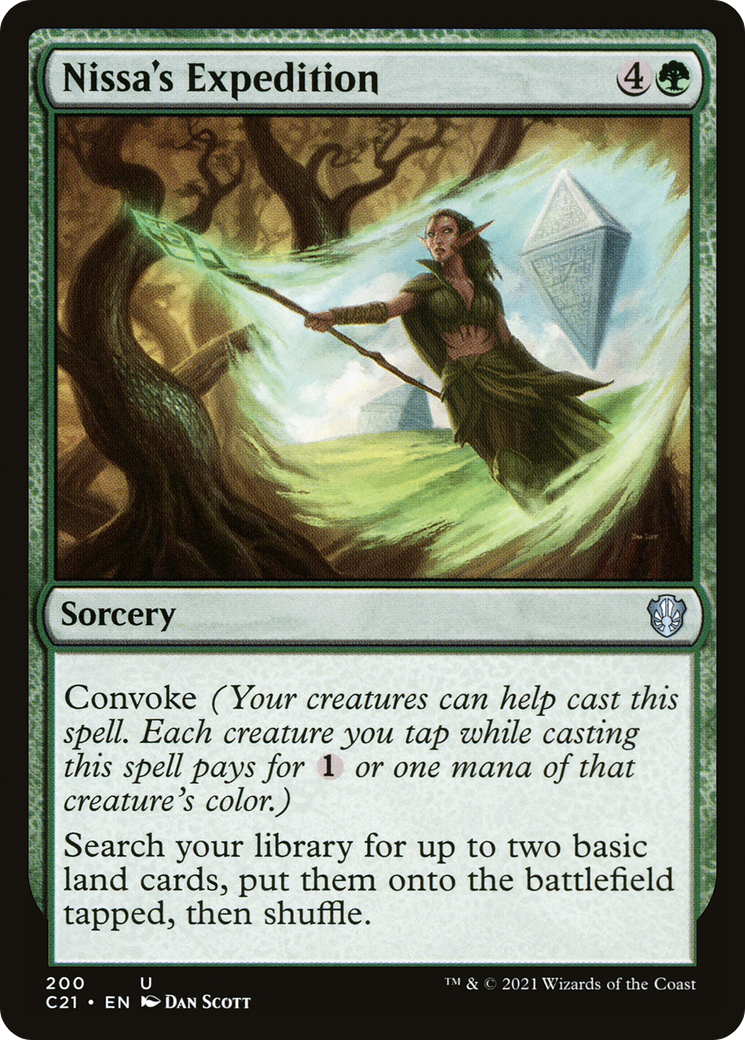 Nissa's Expedition (C21-200)  - Commander 2021
