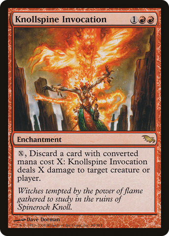 Knollspine Invocation (SHM-099)  Foil - Shadowmoor