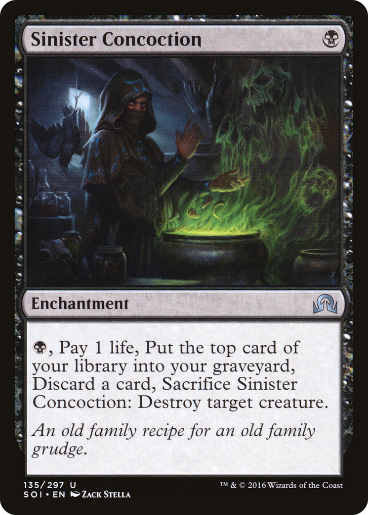 Sinister Concoction (SOI-135)  - Shadows over Innistrad