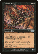 Crazed Skirge (USG-125)  - Urza's Saga