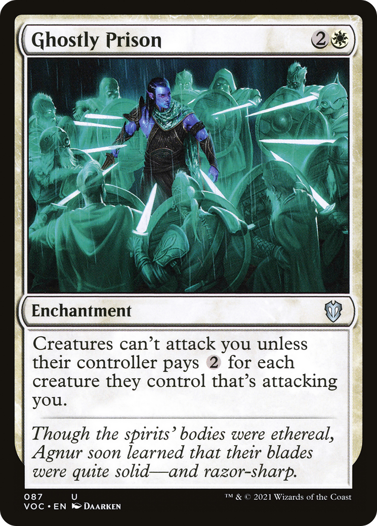Ghostly Prison (VOC-087)  - Crimson Vow Commander
