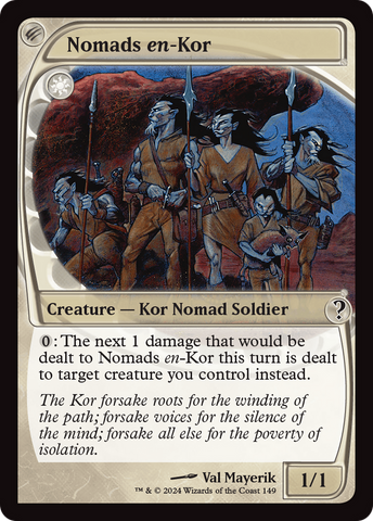 Nomads en-Kor (Future Sight) (MB2-149)  Foil - Mystery Booster 2