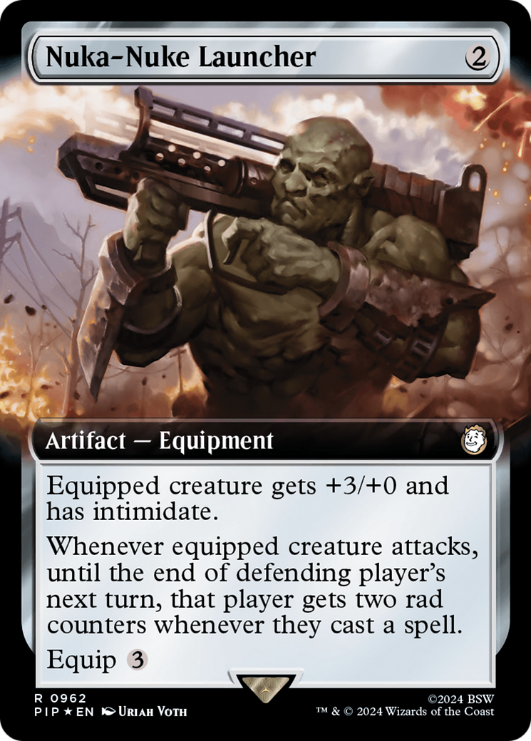 Nuka-Nuke Launcher (Extended Art) (Surge Foil) (PIP-962)  Foil - Fallout: (Extended Art)