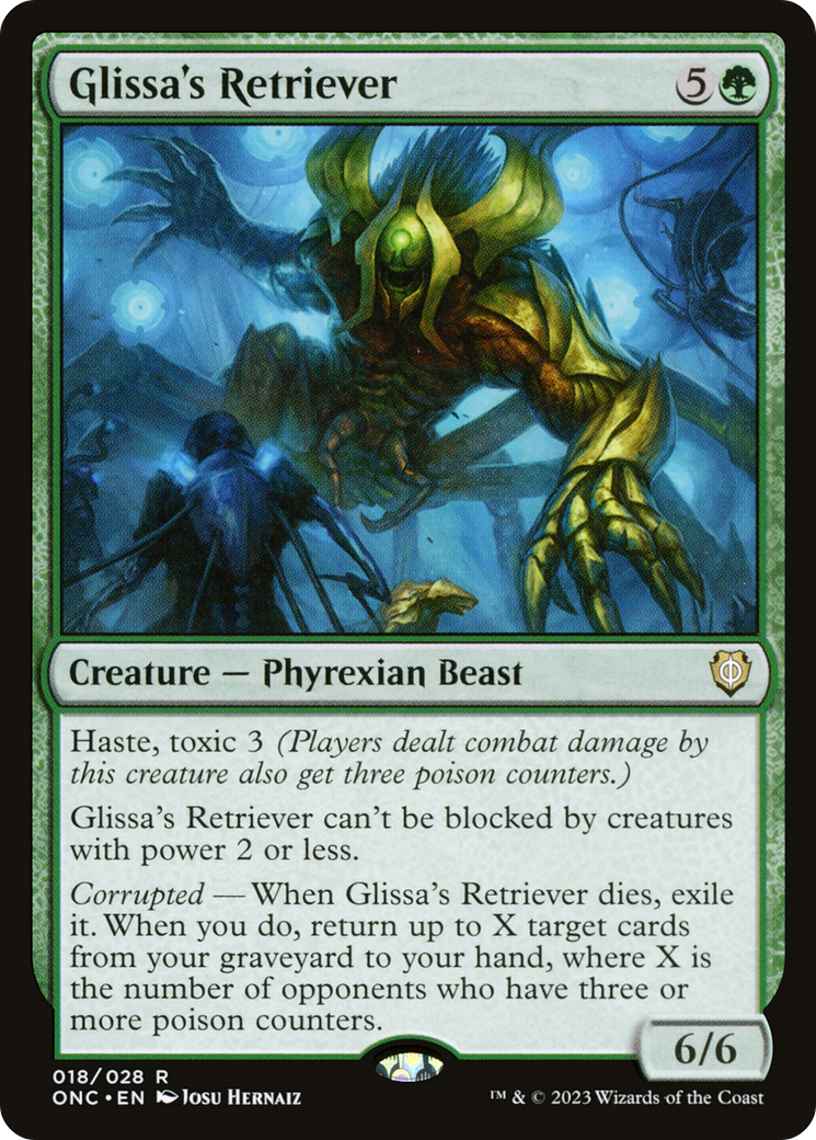 Glissa's Retriever (ONC-018)  - Phyrexia: All Will Be One Commander