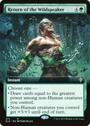 Return of the Wildspeaker (Extended Art) (ELD-373)  Foil - Throne of Eldraine: (Extended Art)
