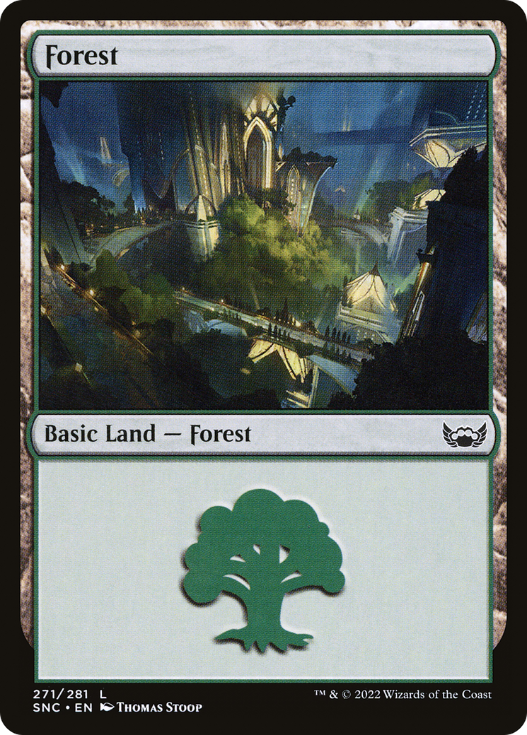 Forest (271) (SNC-271)  Foil - Streets of New Capenna