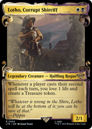 Lotho, Corrupt Shirriff (Showcase Scrolls) (LTR-664)  Foil - The Lord of the Rings: Tales of Middle-earth: (Showcase)