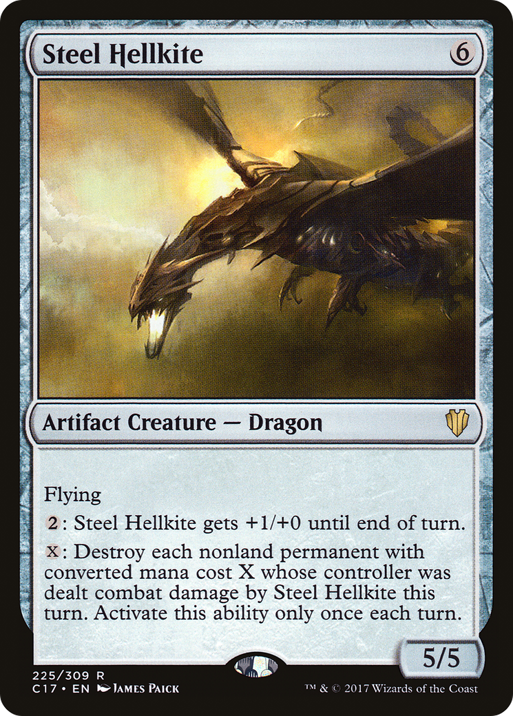 Steel Hellkite (C17-225)  - Commander 2017
