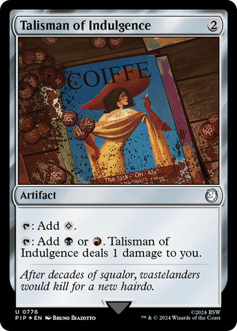 Talisman of Indulgence (Surge Foil) (PIP-776) - Fallout Foil