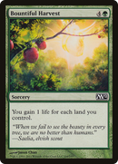 Bountiful Harvest (M12-166)  Foil - Magic 2012