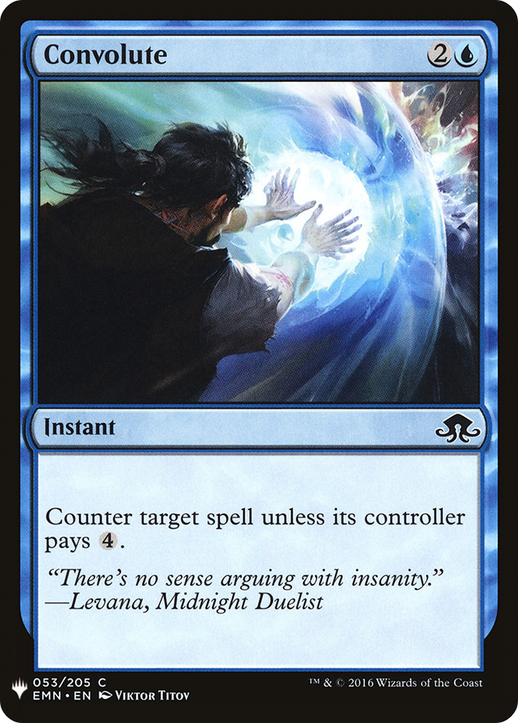 Convolute (LIST-053)  - The List