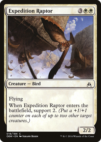 Expedition Raptor (OGW-018)  Foil - Oath of the Gatewatch
