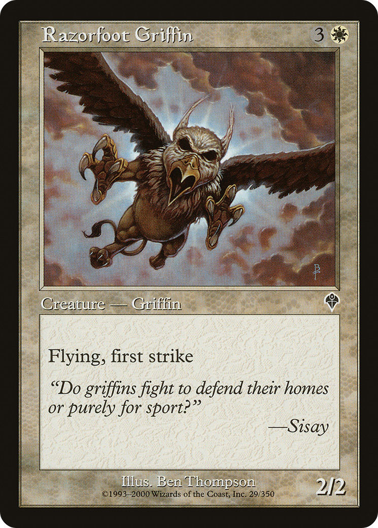 Razorfoot Griffin (INV-029)  - Invasion