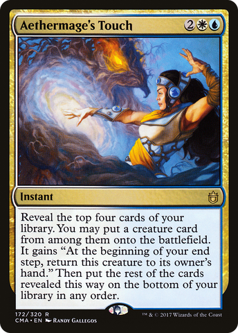 Aethermage's Touch (CMA-172)  - Commander Anthology