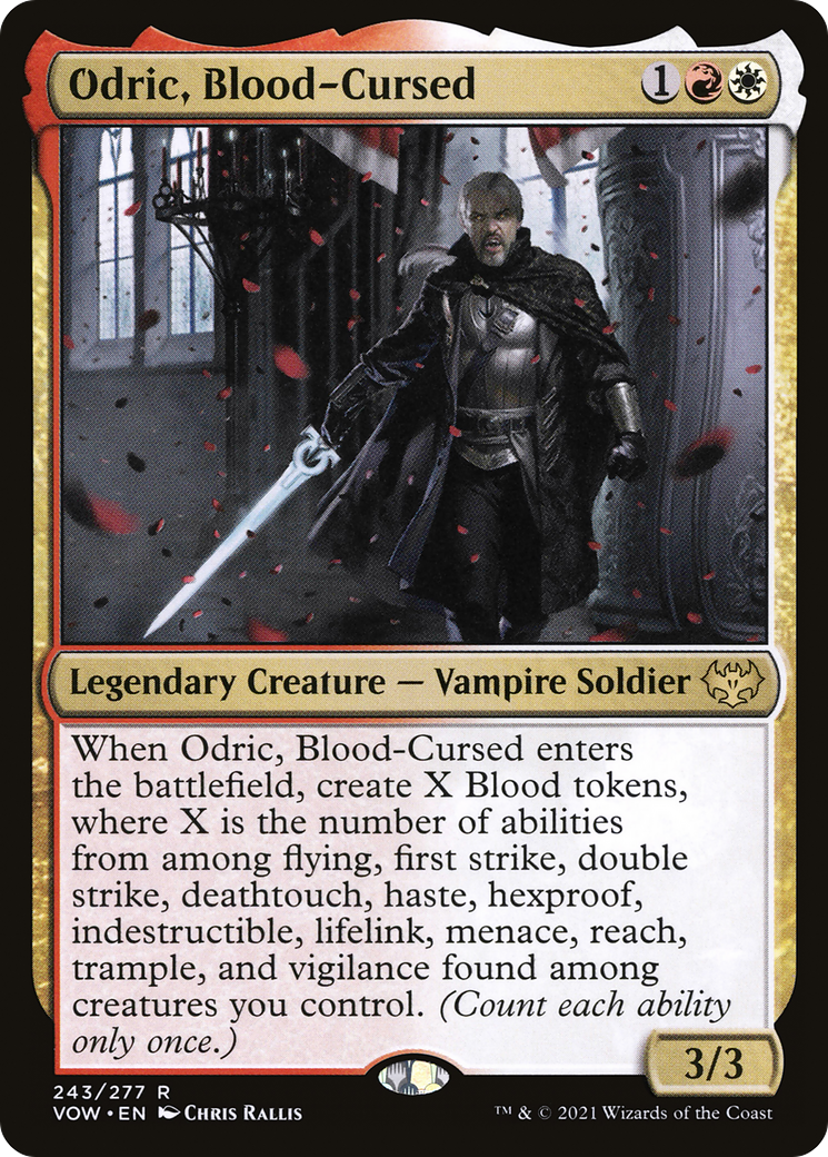 Odric, Blood-Cursed (VOW-243)  - Innistrad: Crimson Vow
