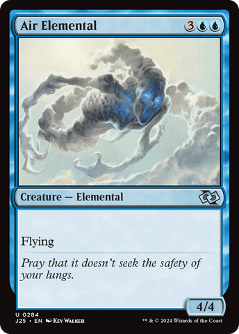 Air Elemental (J25-284)  - Foundations Jumpstart