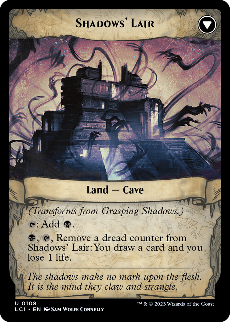 Grasping Shadows (LCI-108)  - The Lost Caverns of Ixalan