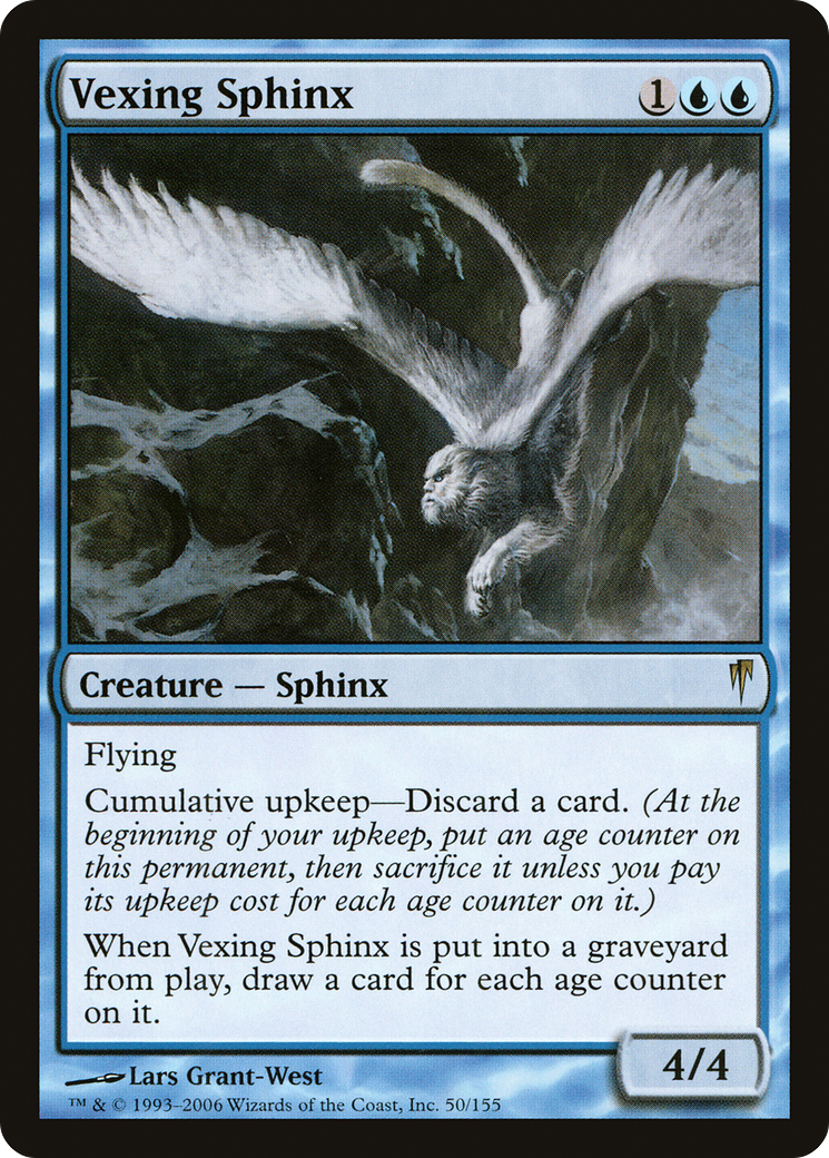 Vexing Sphinx (CSP-050)  Foil - Coldsnap