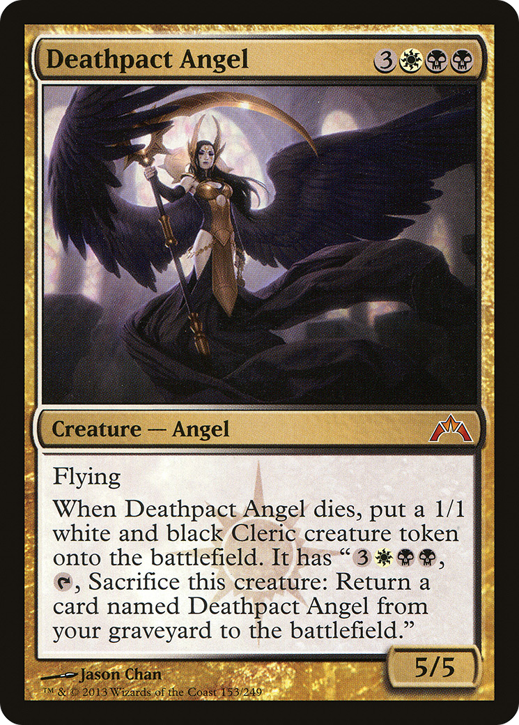 Deathpact Angel (GTC-153)  Foil - Gatecrash