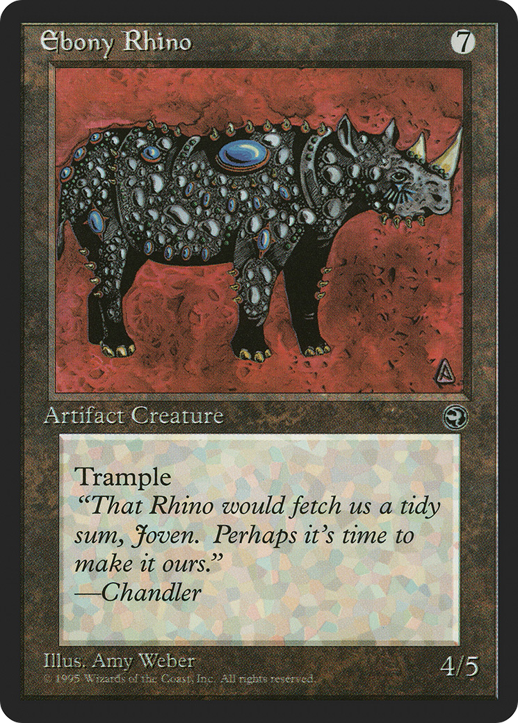 Ebony Rhino (HML-)  - Homelands