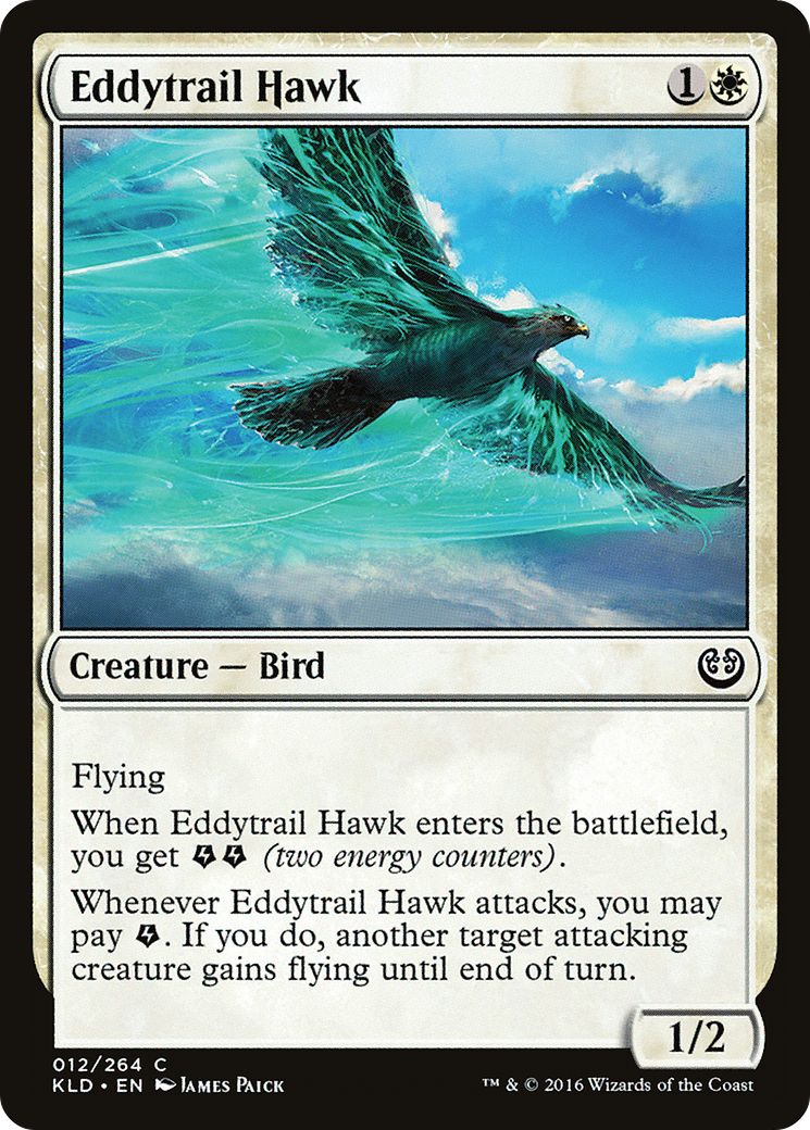 Eddytrail Hawk (KLD-012)  Foil - Kaladesh