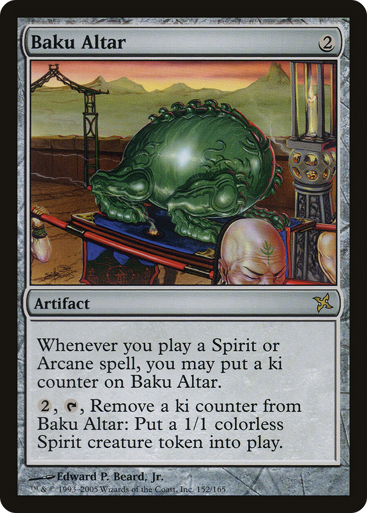 Baku Altar (BOK-152)  - Betrayers of Kamigawa