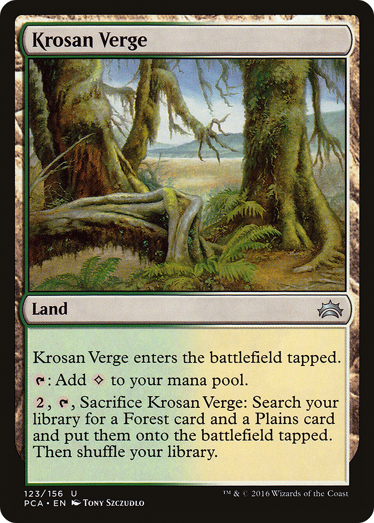 Krosan Verge (PCA-123)  - Planechase Anthology