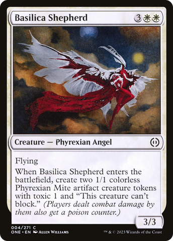 Basilica Shepherd (ONE-004)  Foil - Phyrexia: All Will Be One