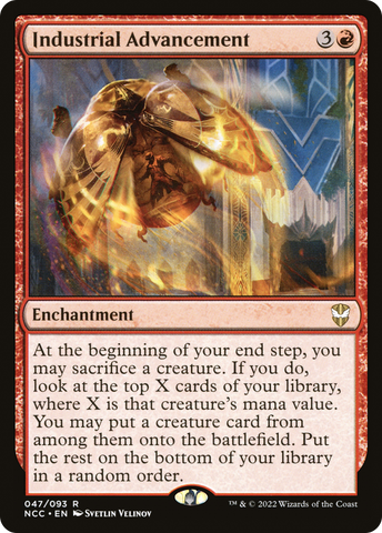 Industrial Advancement (NCC-047)  - New Capenna Commander