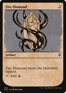 Fire Diamond (Showcase) (CLB-445)  - Commander Legends: Battle for Baldur's Gate: (Showcase)