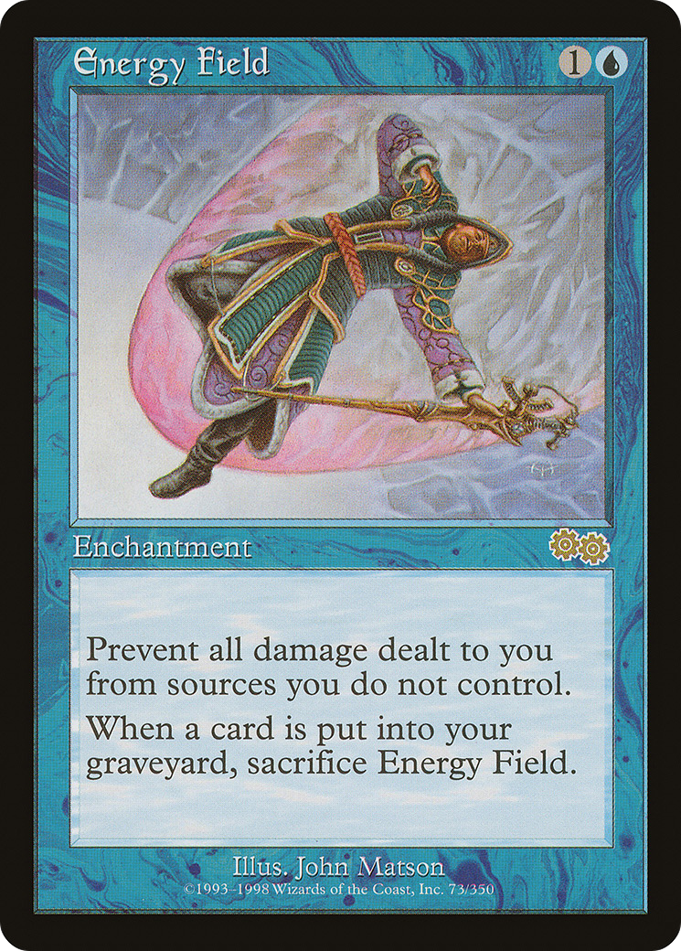 Energy Field (USG-073)  - Urza's Saga