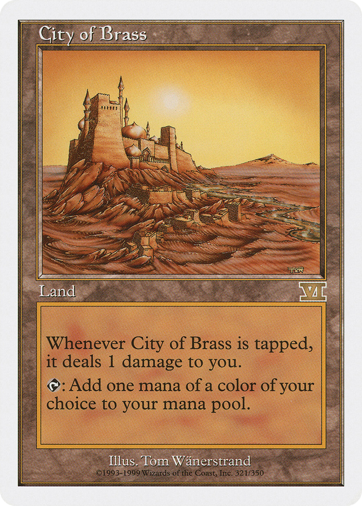 City of Brass (6ED-321)  - Classic Sixth Edition