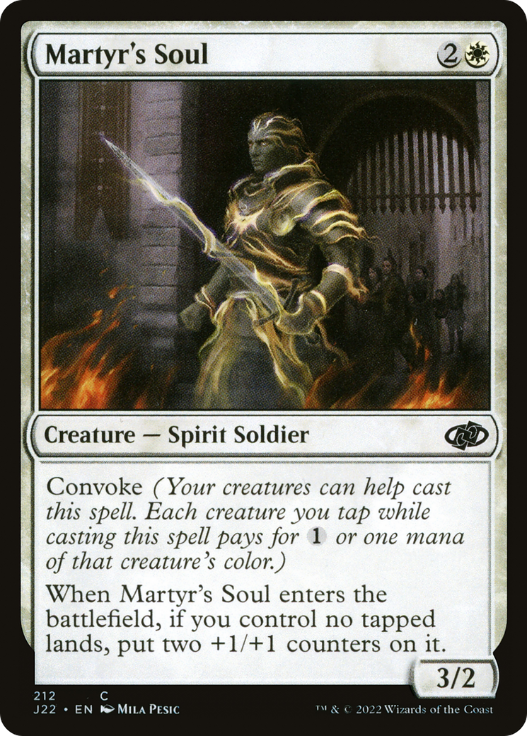 Martyr's Soul (J22-212)  - Jumpstart 2022