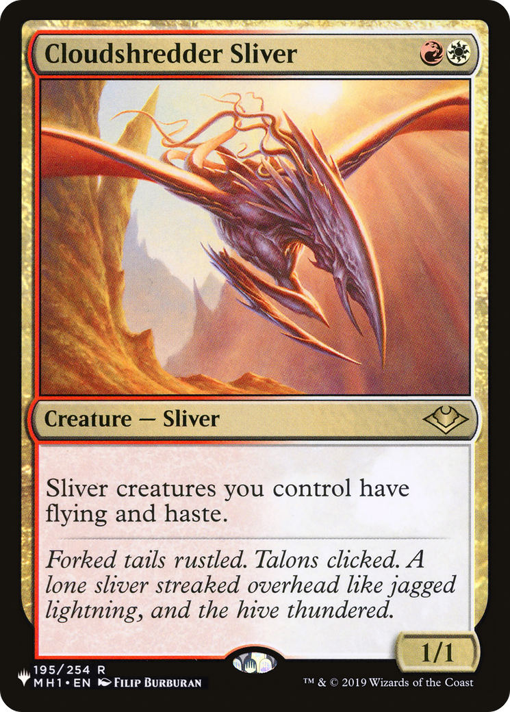 Cloudshredder Sliver (LIST-195/254)  - The List