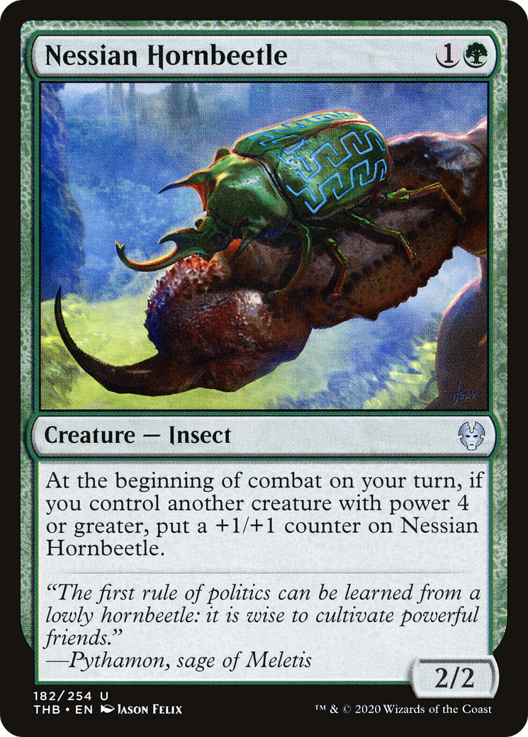 Nessian Hornbeetle (THB-182)  - Theros Beyond Death