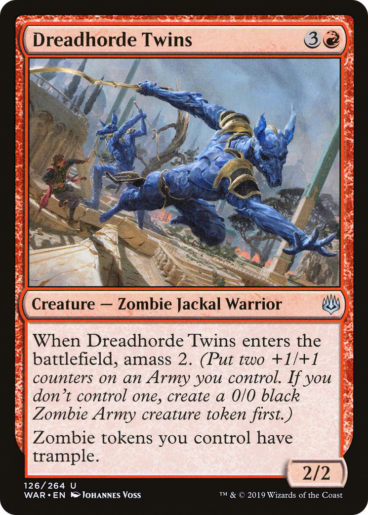 Dreadhorde Twins (WAR-126)  - War of the Spark
