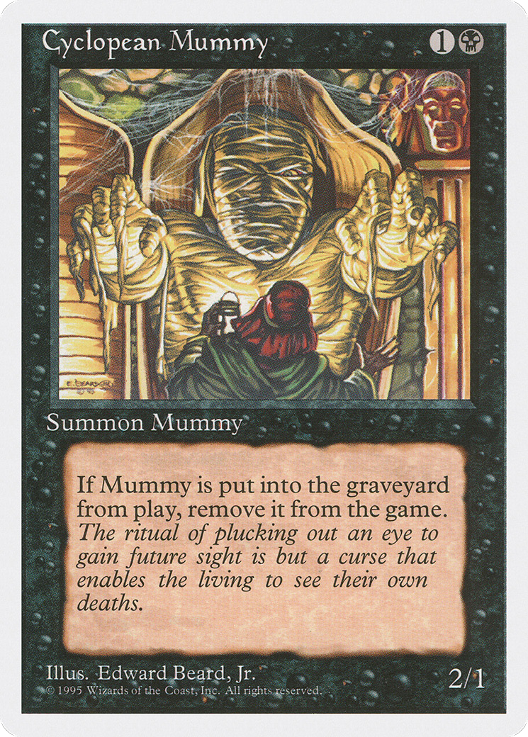 Cyclopean Mummy (4ED-)  - Fourth Edition