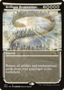Brilliant Restoration (Showcase) (NEO-363)  - Kamigawa: Neon Dynasty: (Showcase)