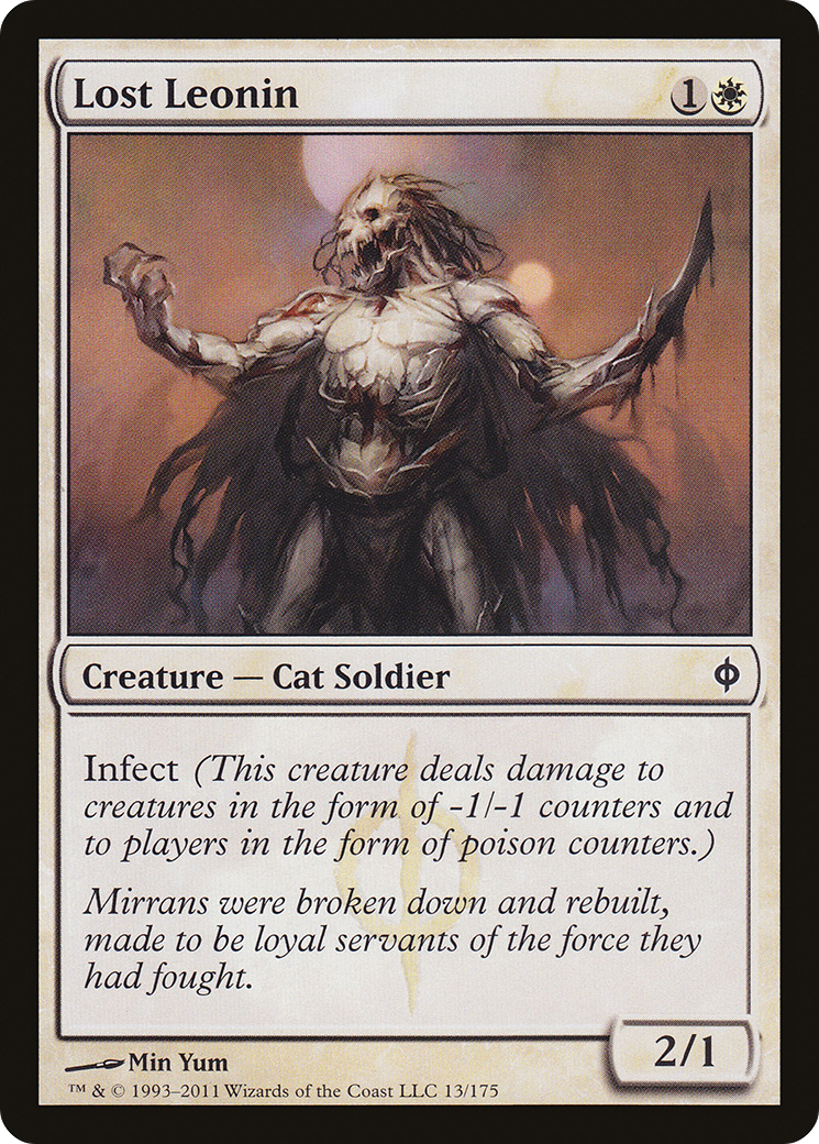 Lost Leonin (NPH-013)  Foil - New Phyrexia